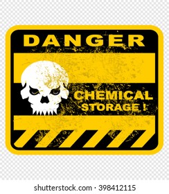 danger, chemical, storage