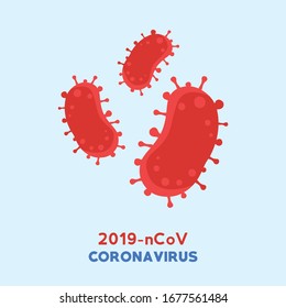 Danger Corona Virus Vector Illustration
