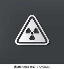 Danger design on clean background,vector