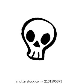 Danger design over black background, vector illustration	.