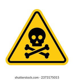 Danger design over black background, vector illustration