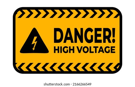 Danger Do Not Enter sign with black and yellow colour