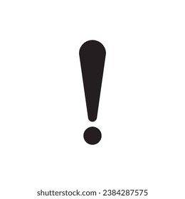 danger exclamation icon vector illustration eps 