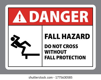 15,660 Danger fall hazard Images, Stock Photos & Vectors | Shutterstock