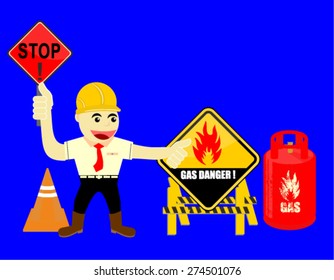 DANGER, GAS