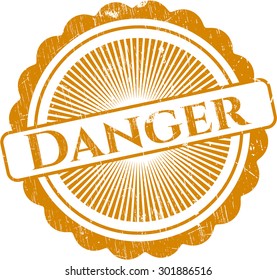 Danger grunge seal