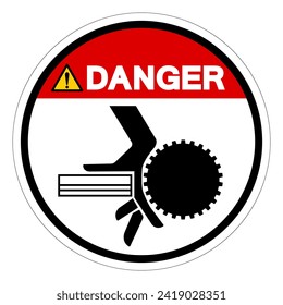 Danger Hazard Symbol Sign, Vector Illustration, Isolate On White Background Label .EPS10