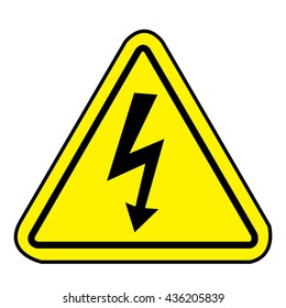 Danger High Voltage Sign
