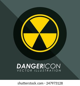danger icon design, vector illustration eps10 graphic