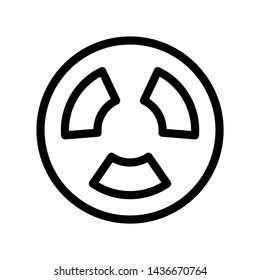 danger icon. flat illustration of danger vector icon for web. perfect use for website, app, pattern, design, etc.