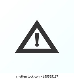 Danger icon illustration isolated vector sign symbol