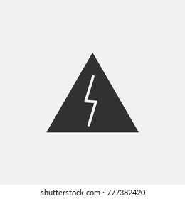 Danger icon illustration isolated vector sign symbol