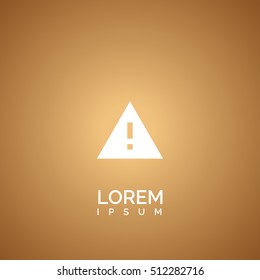 danger icon. danger logo
