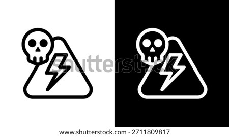 Danger With Icon Set Design
