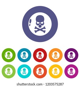 Danger icon. Simple illustration of danger vector icon for web