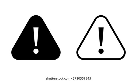 Danger icon symbol for apps and websites. attention sign and symbol. attention sign. exclamation