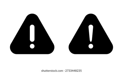 Danger icon symbol for apps and websites. attention sign and symbol. attention sign. exclamation