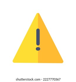 danger icon vector flat style