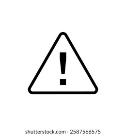 Danger icon vector illustration. attention sign and symbol. Hazard warning attention sign