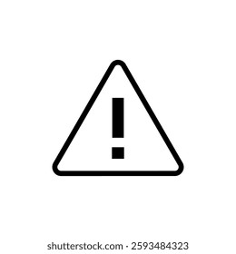 Danger icon vector illustration. attention sign and symbol. Hazard warning attention sign