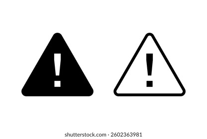 Danger icon vector illustration. attention sign and symbol. Hazard warning attention sign