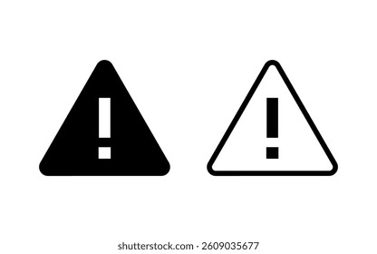 Danger icon vector illustration. attention sign and symbol. Hazard warning attention sign