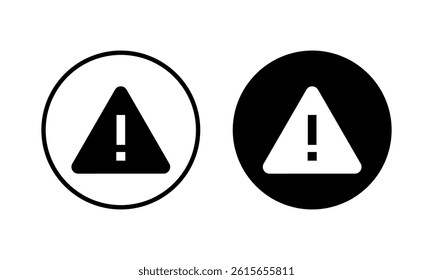 Danger icon vector illustration. attention sign and symbol. Hazard warning attention sign