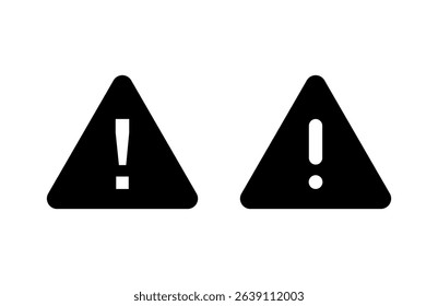 Danger icon vector illustration. attention sign and symbol. Hazard warning attention sign