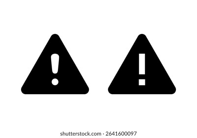 Danger icon vector illustration. attention sign and symbol. Hazard warning attention sign