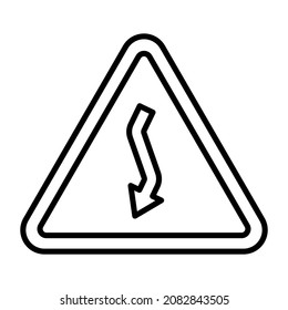 Danger icon vector image. Can also be used for web apps, mobile apps and print media.