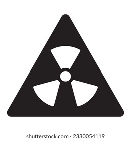 diseño del logotipo de la ilustración de la plantilla del vector de peligro