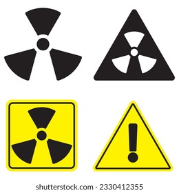 danger icon vector template illustration logo design