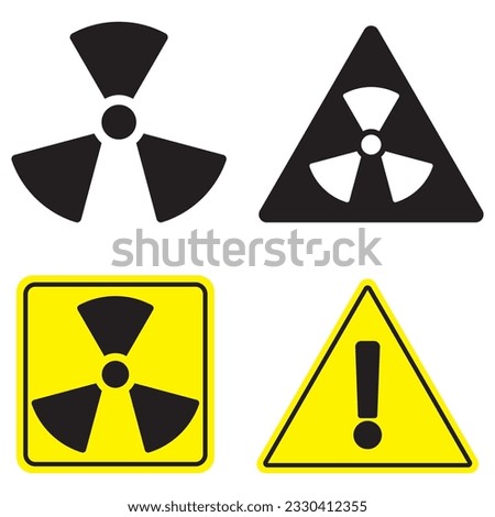 danger icon vector template illustration logo design