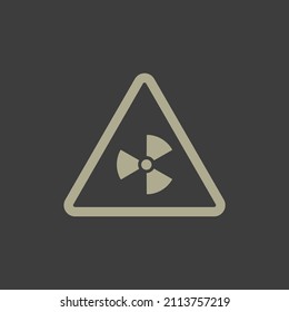 Danger icons  symbol vector elements for infographic web
