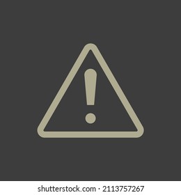 Danger icons  symbol vector elements for infographic web