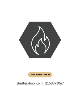 danger icons  symbol vector elements for infographic web