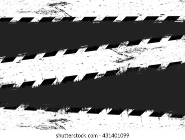 Danger line. Caution ribbon. Police line