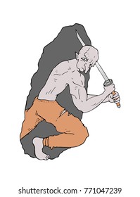 danger monster draw