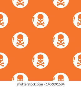 Danger pattern vector orange for any web design best