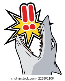 Danger shark