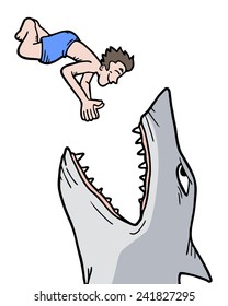 danger shark