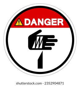 Danger Sharp Point Symbol Sign, Vector Illustration, Isolate On White Background Label .EPS10