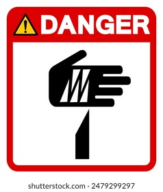 Danger Sharp Point Symbol Sign, Vector Illustration, Isolate On White Background Label .EPS10