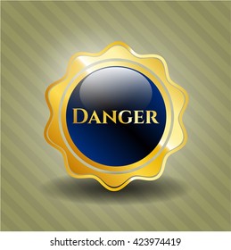 Danger shiny badge