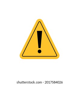 Danger sign attention sign hazard warning vector image