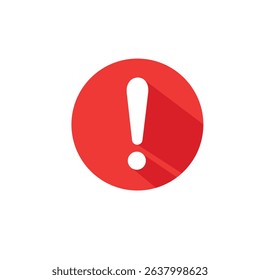 Danger sign. Attention sign icon. Warning symbol. Exclamation mark icon.