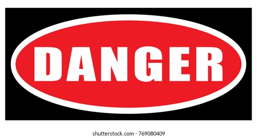 Danger Logo Stock Illustration 1057391 | Shutterstock