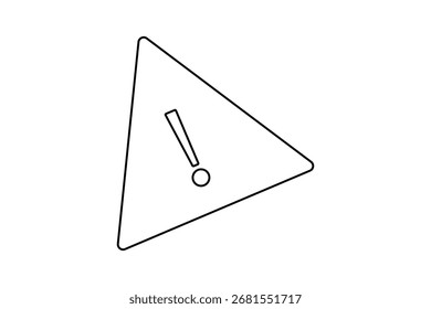 Diseño de Ilustración vectorial de contorno aislado de estilo minimalista de dibujo continuo de una línea