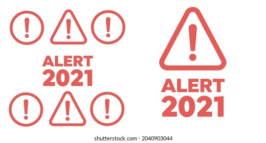 Danger sign design. Caution error icon.