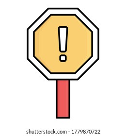 
Danger sign fill inside vector icon which can easily modify or edit
